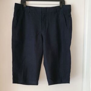 Vince Linen Bermuda Shorts